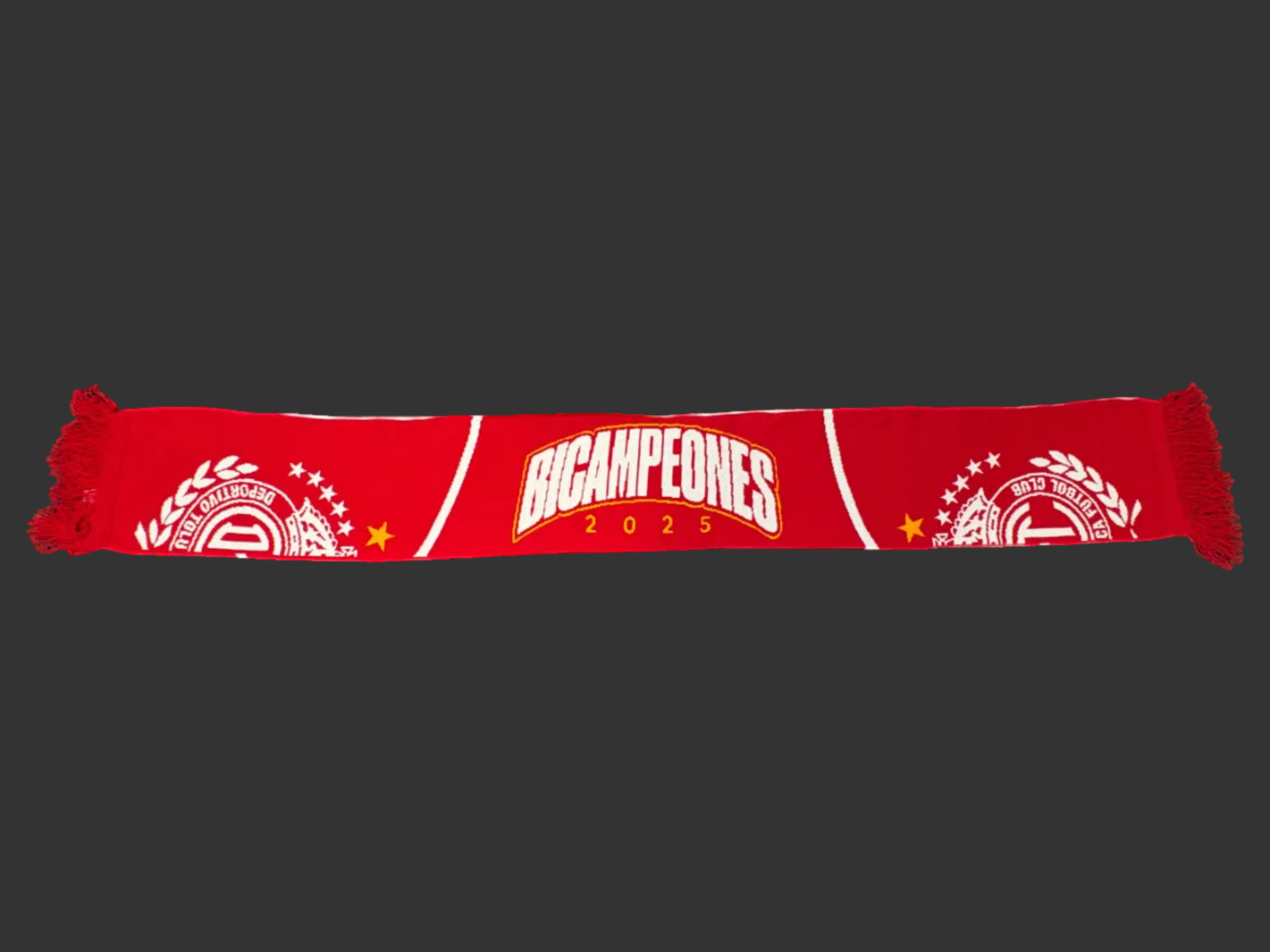 Bufanda FTK Toluca Bicampeón