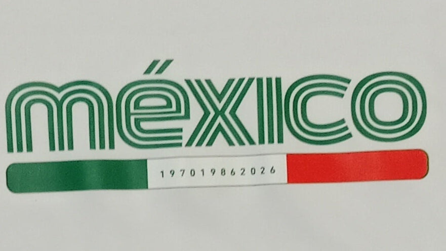 Playera FTK México Tres Mundiales Blanca