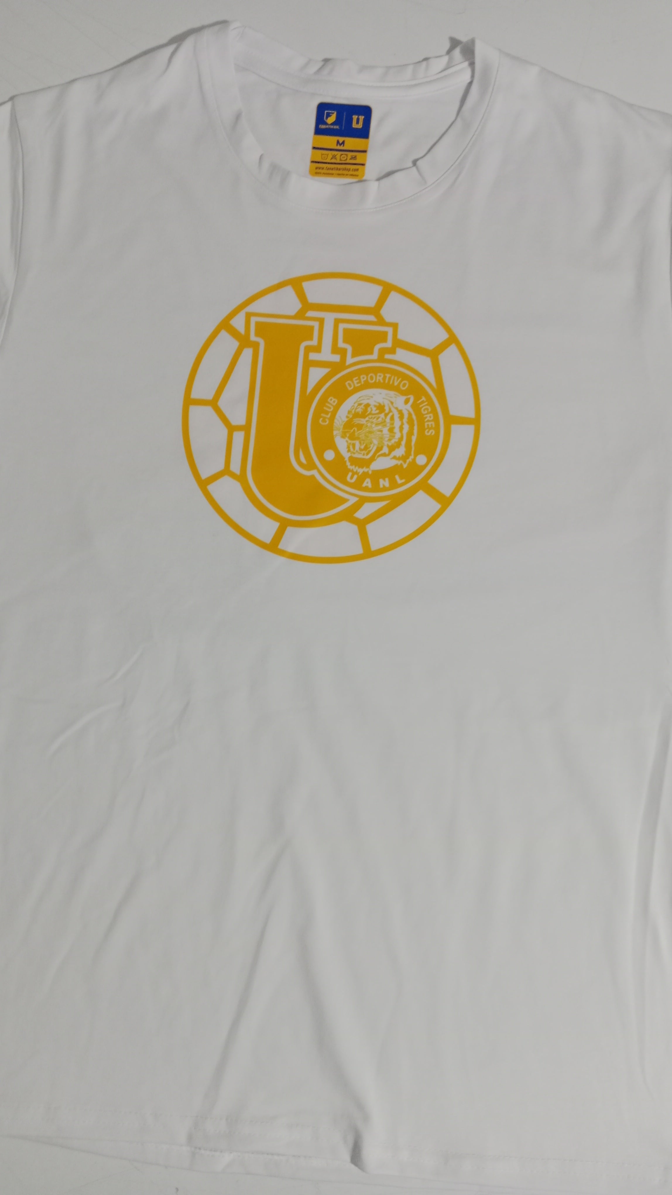 Camiseta FTK Tigres 26 80s Amarilla