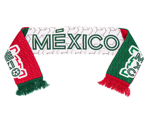 Bufanda Oficial Selección Mexicana Tricolor